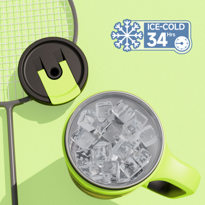 40 oz Tumbler with 2-in-1 Metal Straw Lid