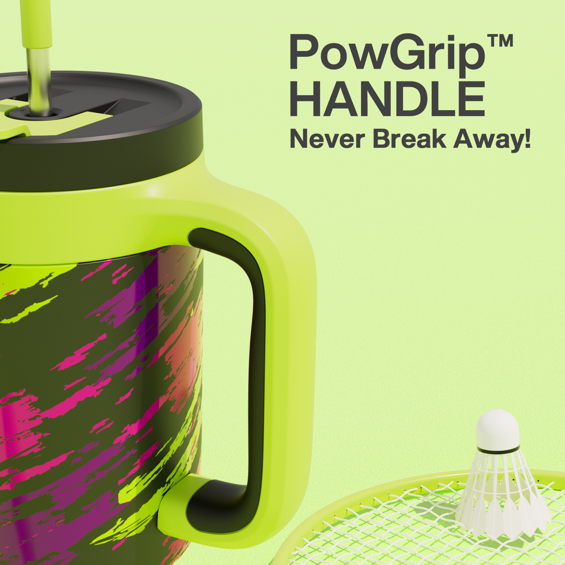 40 oz Tumbler with 2-in-1 Metal Straw Lid