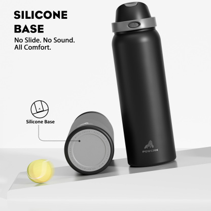 40oz 2-in-1 Lid with Push-Button Spout Water Bottle