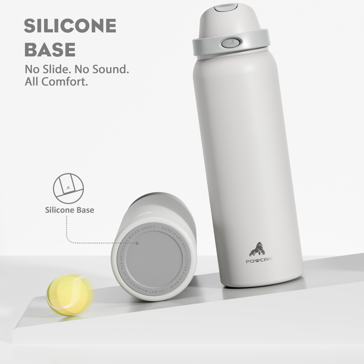 40oz 2-in-1 Lid with Push-Button Spout Water Bottle