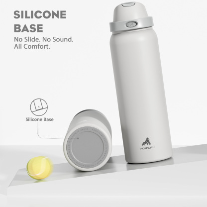 40oz 2-in-1 Lid with Push-Button Spout Water Bottle