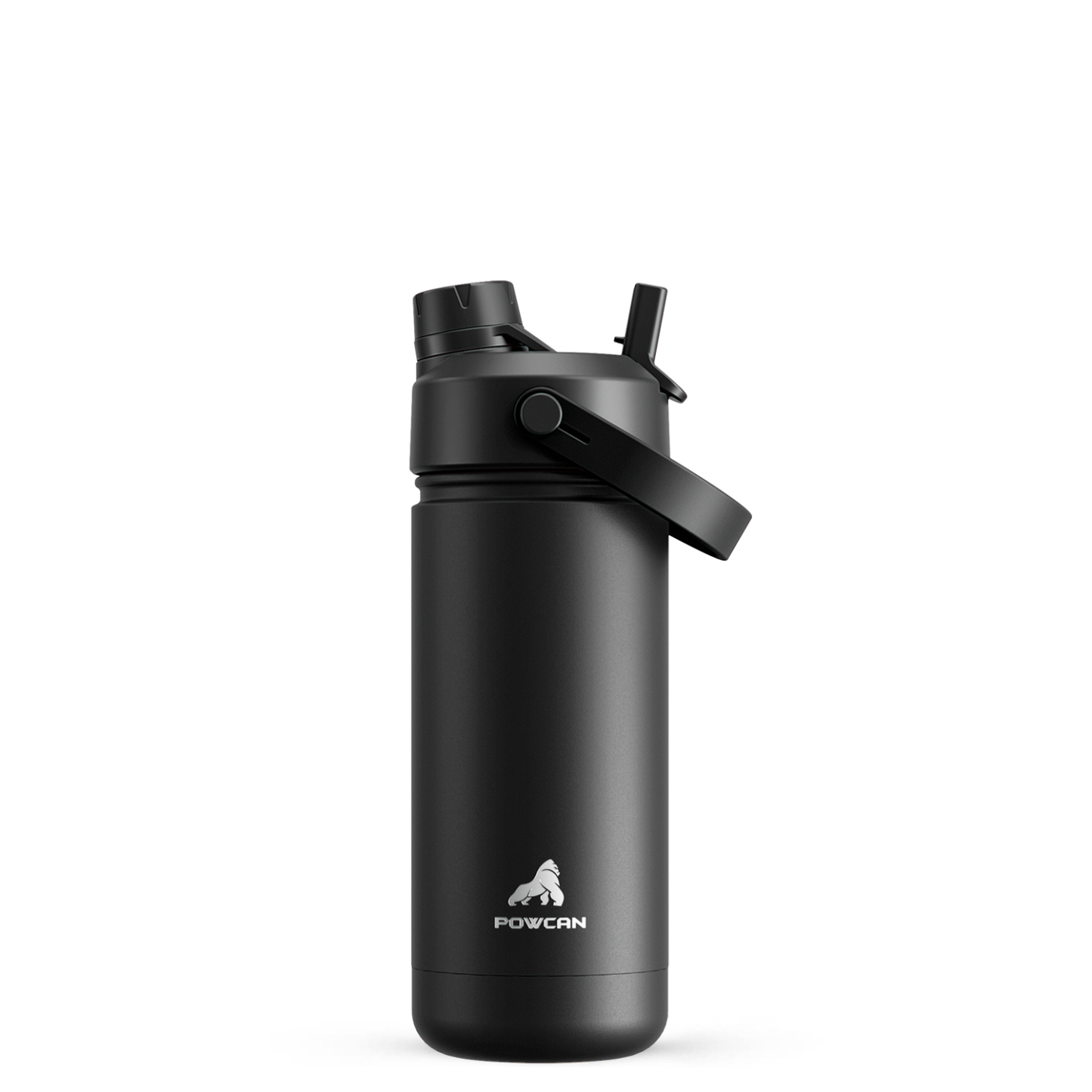 18 oz Insulated Water Bottle with 2-in-1 Straw and Spout Lid - Pure Collection