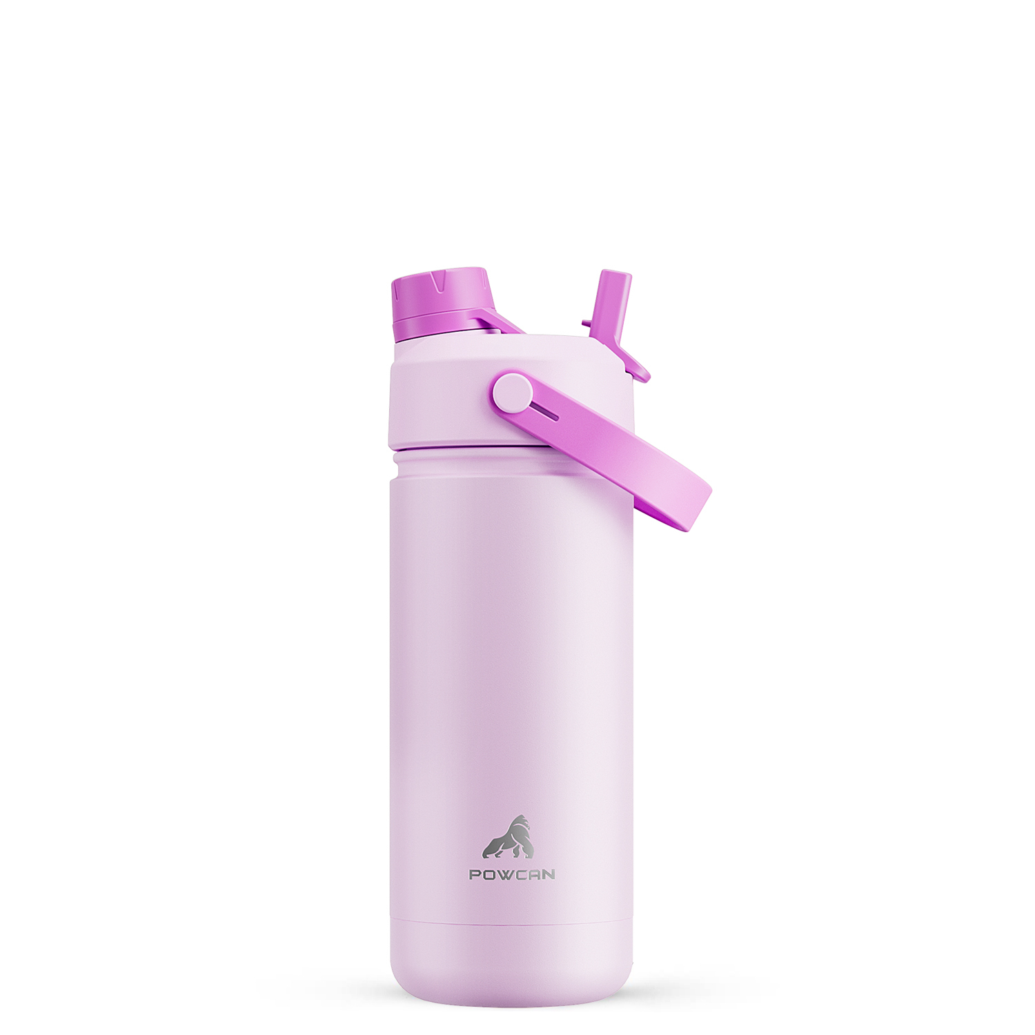 18 oz Insulated Water Bottle with 2-in-1 Straw and Spout Lid - Pure Collection