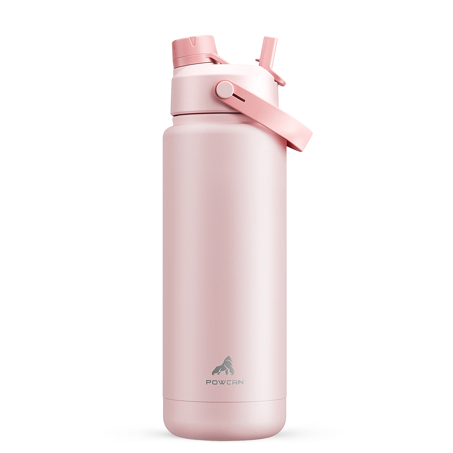 32 oz Insulated Water Bottle with 2-in-1 Straw and Spout Lid - Pure Collection