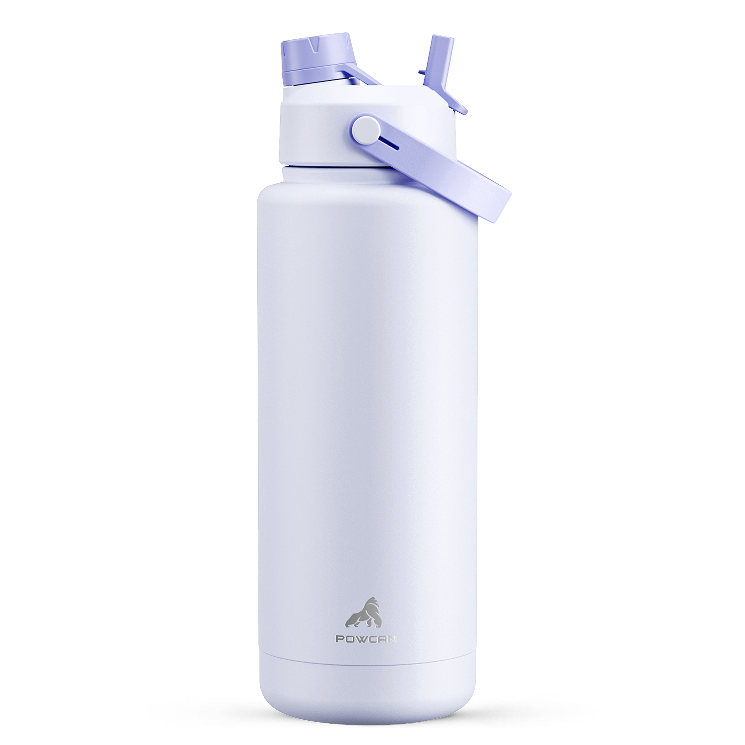 40 oz Insulated Water Bottle with 2-in-1 Straw and Spout Lid - Pure Collection