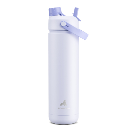26 oz Insulated Water Bottle with 2-in-1 Straw and Spout Lid - Pure Collection