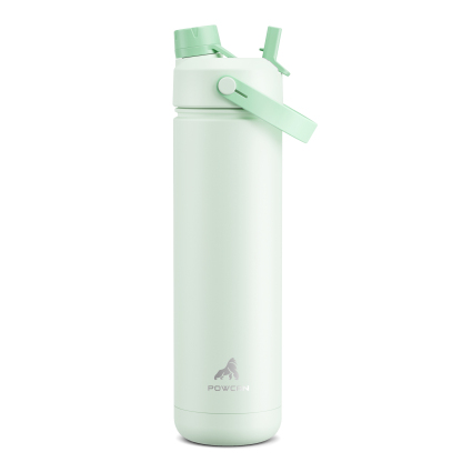 26 oz Insulated Water Bottle with 2-in-1 Straw and Spout Lid - Pure Collection