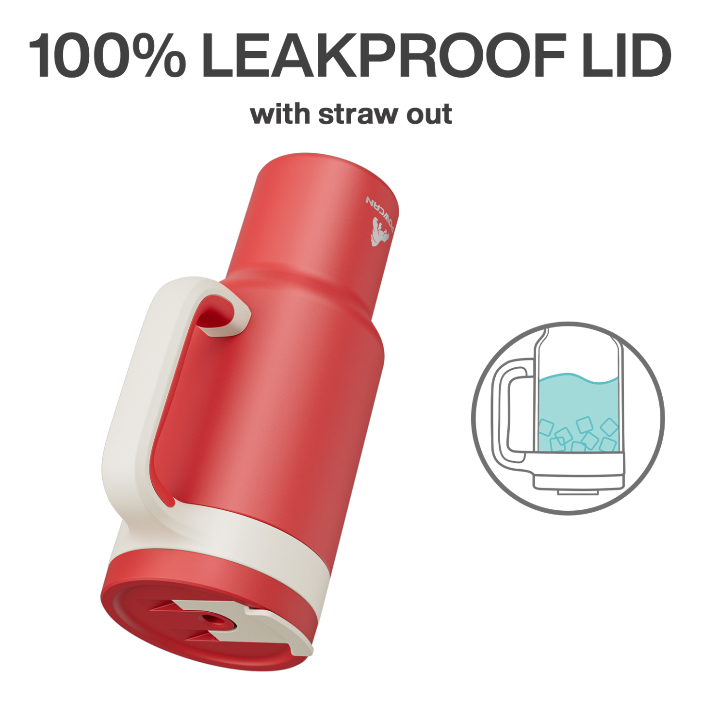 40 oz Tumbler with 2-in-1 Metal Straw Lid - Pure Collection