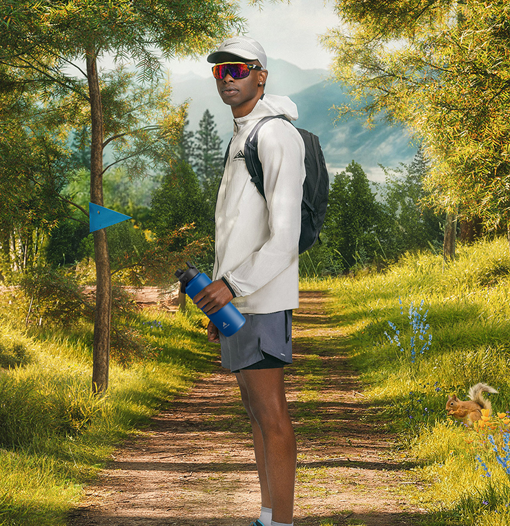 40oz Insulated Water Bottle with 2-in-1 Straw and Spout Lid Pure Collection, Keep Cold 24H, Leak-Proof