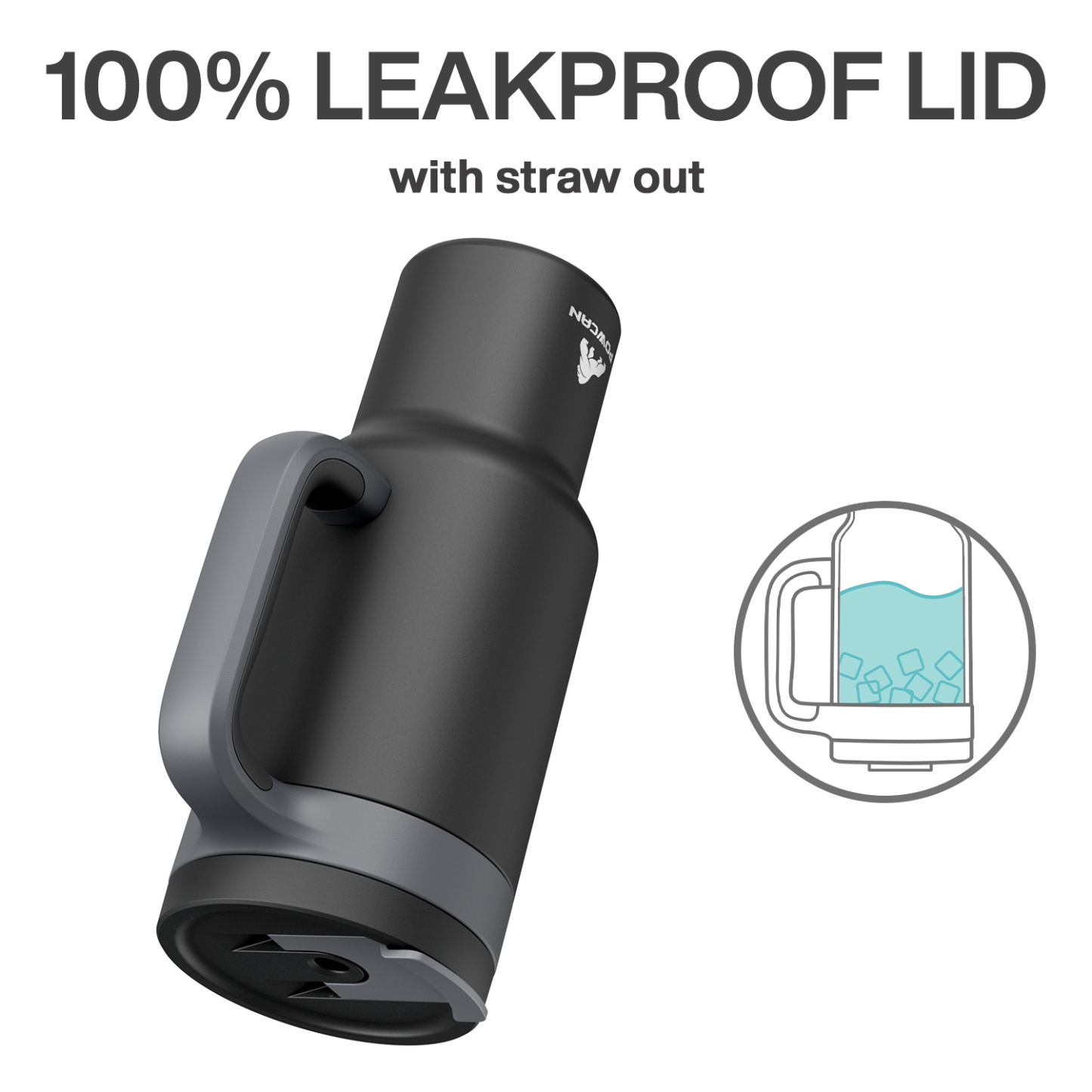 40 oz Tumbler with 2-in-1 Metal Straw Lid - Pure Collection