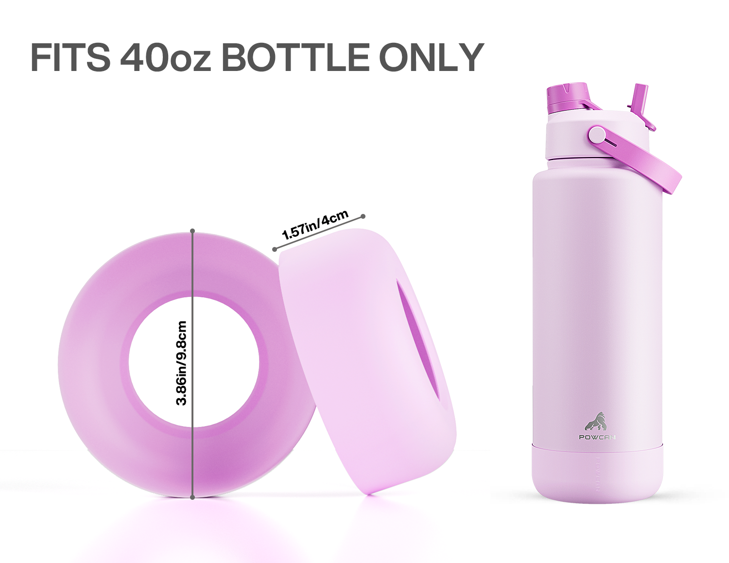 Silicone Boot for Insulated Water Bottle