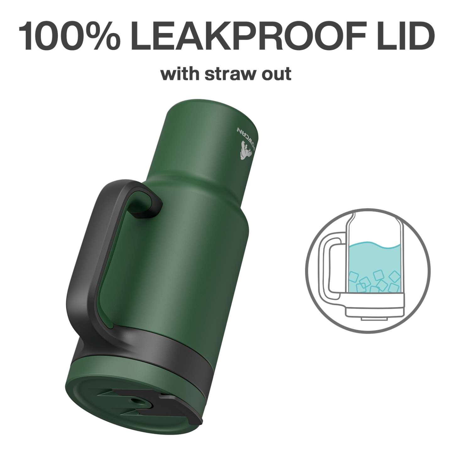 40 oz Tumbler with 2-in-1 Metal Straw Lid - Pure Collection