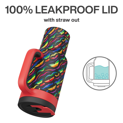 40 oz Tumbler with 2-in-1 Metal Straw Lid