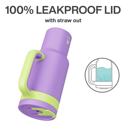 40 oz Tumbler with 2-in-1 Metal Straw Lid - Pure Collection