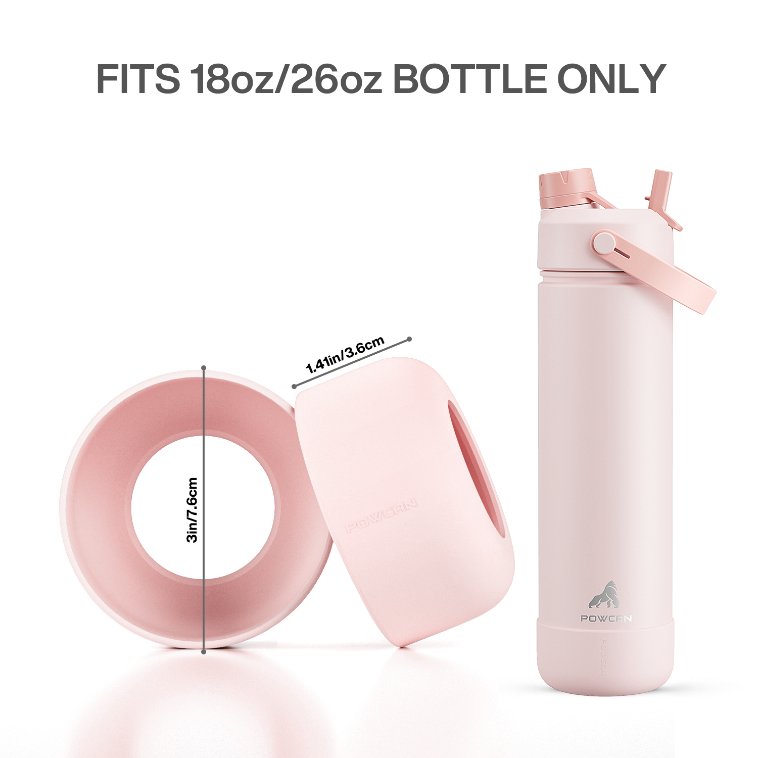 Silicone Boot for 18/26 oz Insulated Water Bottle