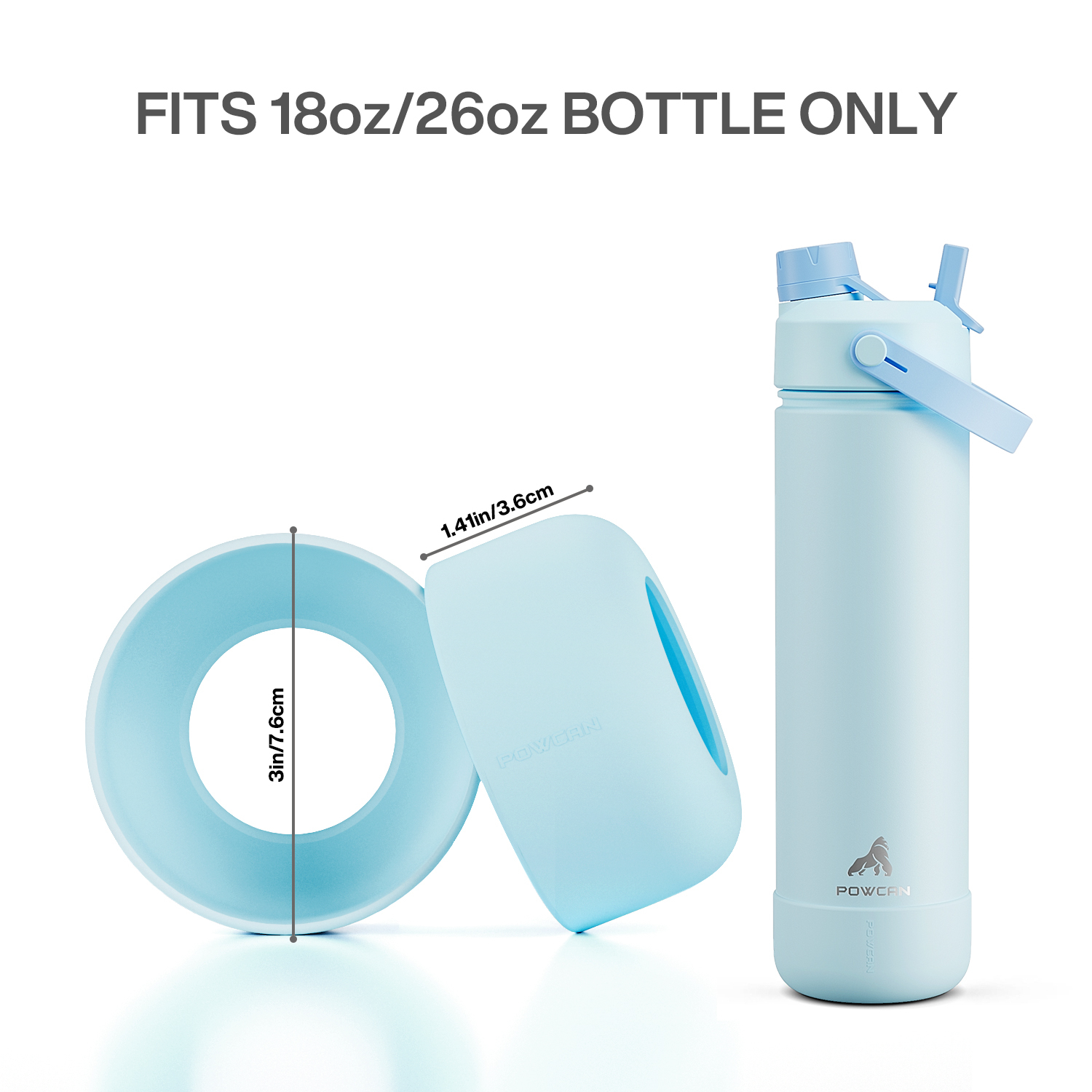 Silicone Boot for 18/26 oz Insulated Water Bottle