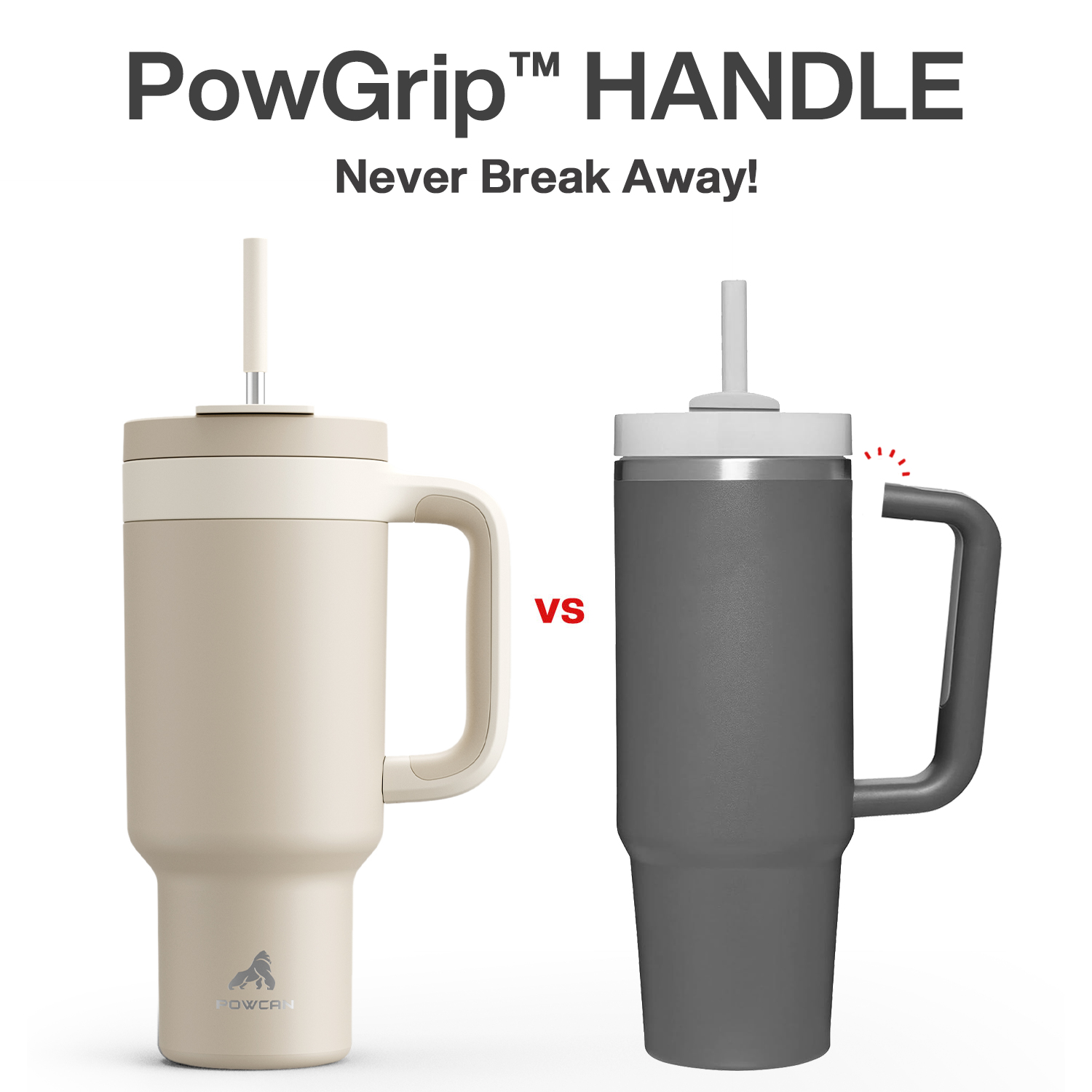 40 oz Tumbler with 2-in-1 Metal Straw Lid - Pure Collection