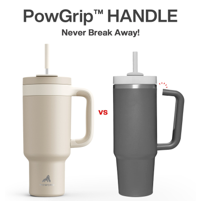 40 oz Tumbler with 2-in-1 Metal Straw Lid - Pure Collection