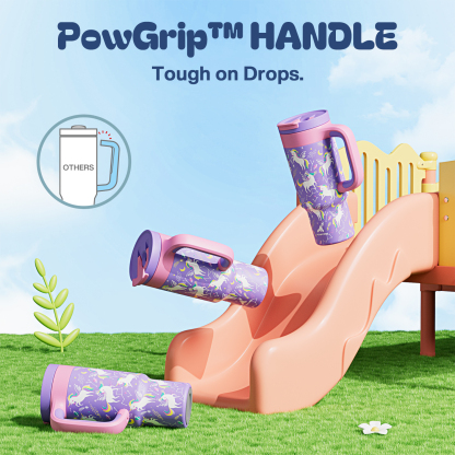 24 oz Tumbler with 2-in-1 Metal Straw Lid