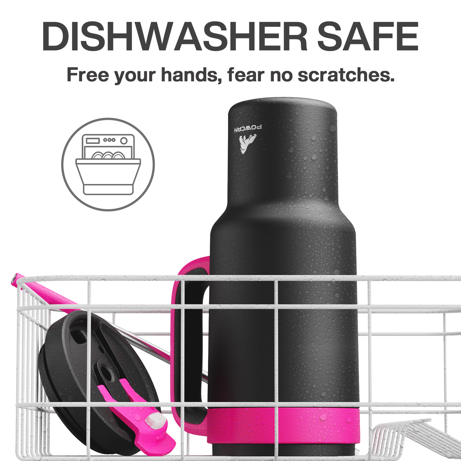 40 oz Tumbler with 2-in-1 Metal Straw Lid - Pure Collection