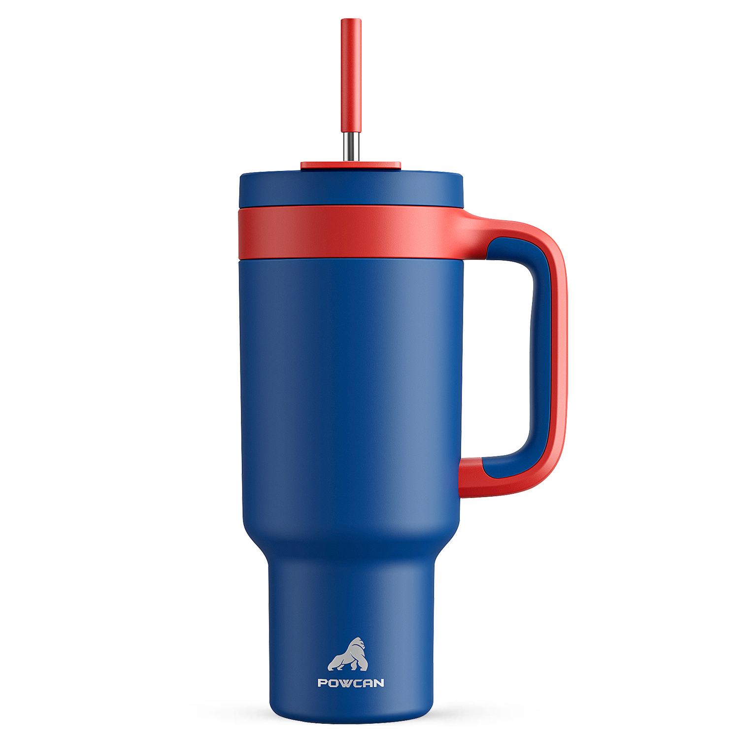 40 oz Tumbler with 2-in-1 Metal Straw Lid - Pure Collection