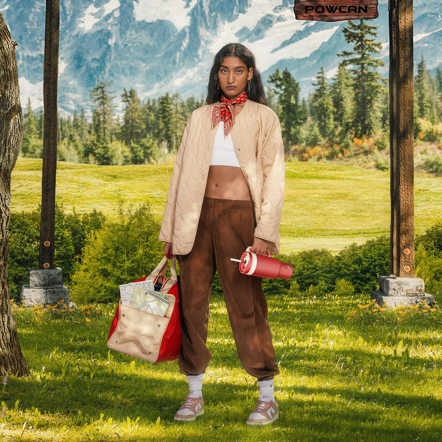 50oz Tumbler with Handle, 2-in-1 Straw and Sip Lid Pure Collection, Insulated Stainless Steel Travel Coffee Mug, Keeps Cold for 34 Hours