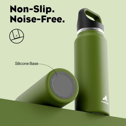 40 oz Insulated Water Bottle with 3 Lids