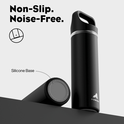 24 oz Insulated Water Bottle with 3 Lids