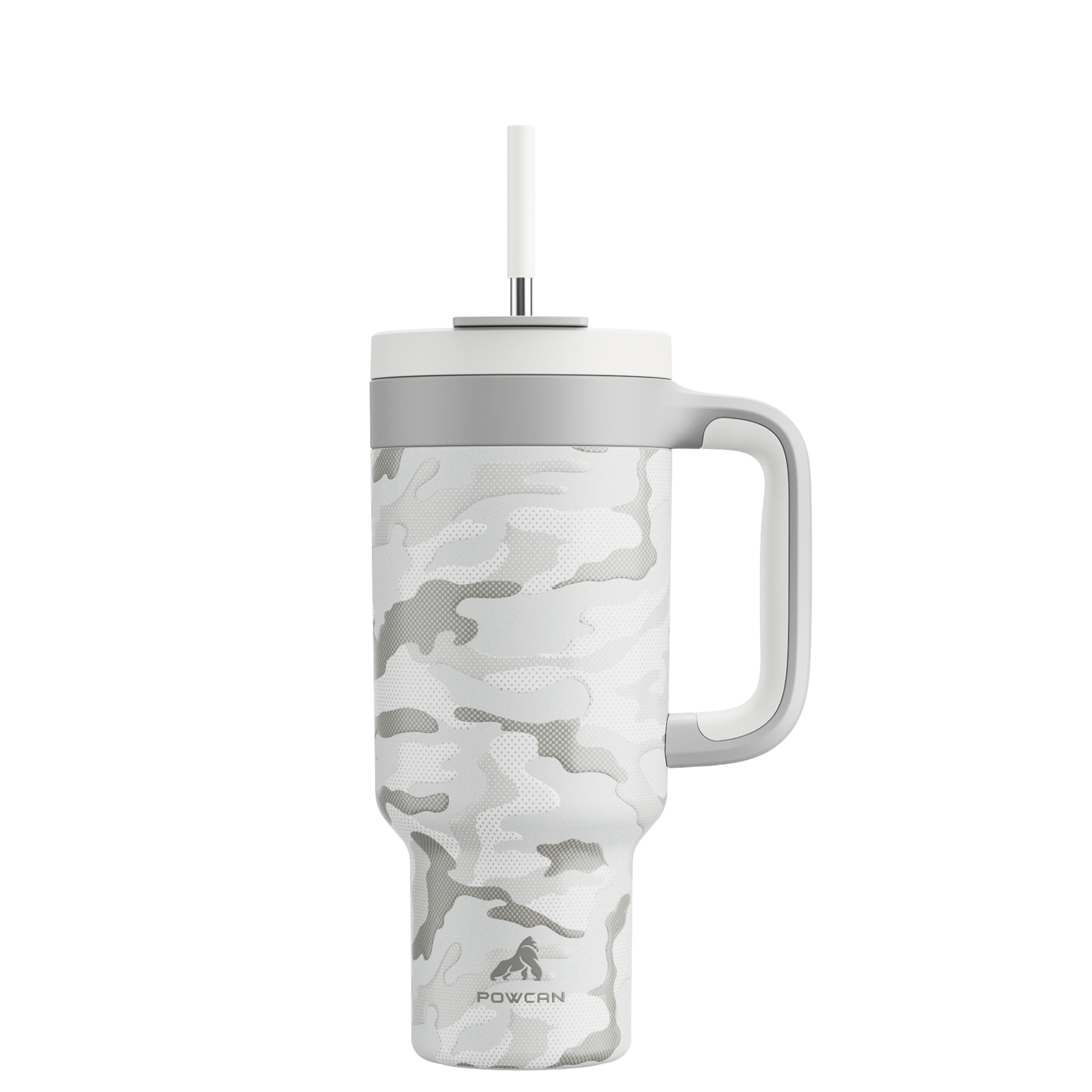 40 oz Tumbler with 2-in-1 Metal Straw Lid