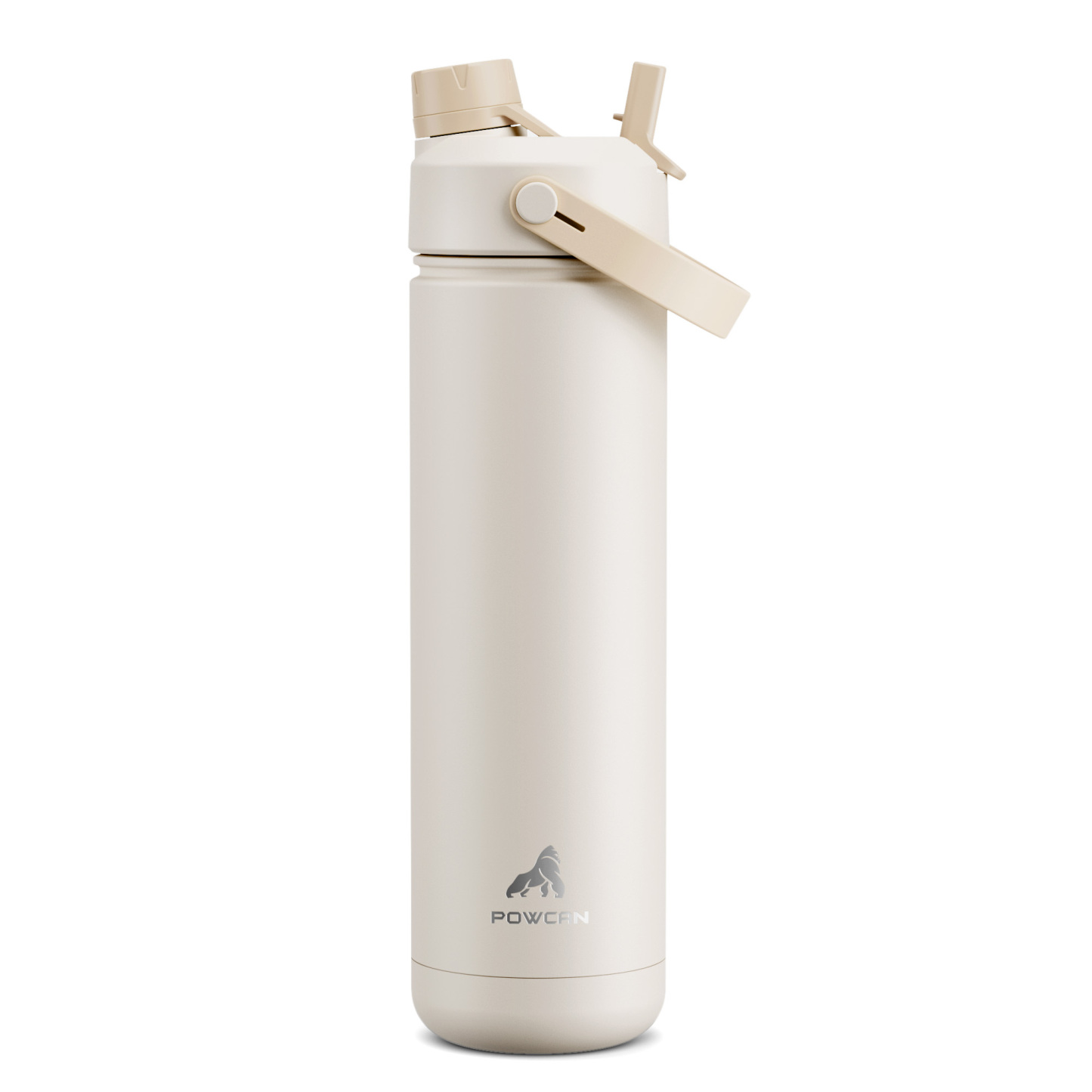 26 oz Insulated Water Bottle with 2-in-1 Straw and Spout Lid