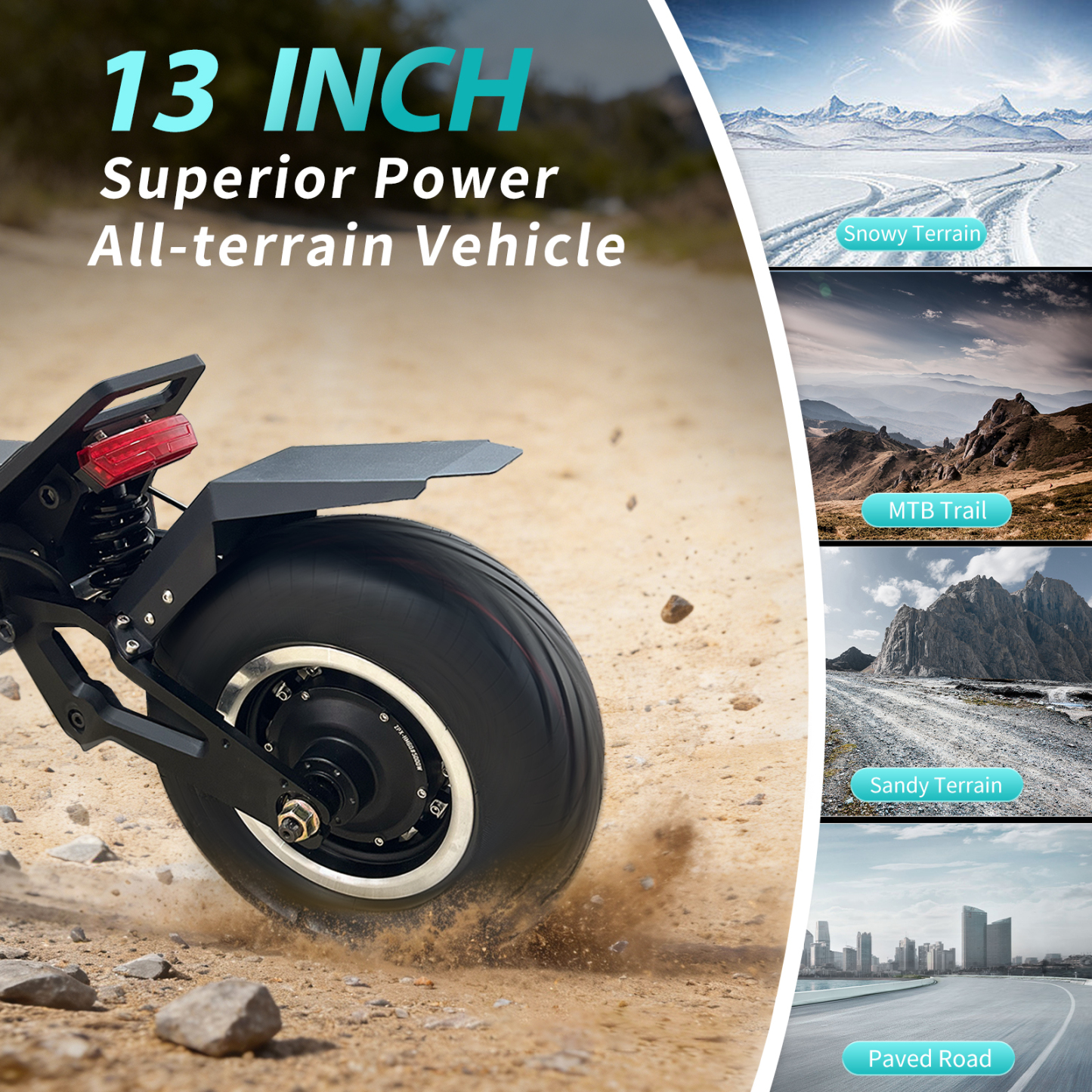 Amakou Speed Turbo ST500 Pro 13 Inch Electric Scooter (APP Screen)