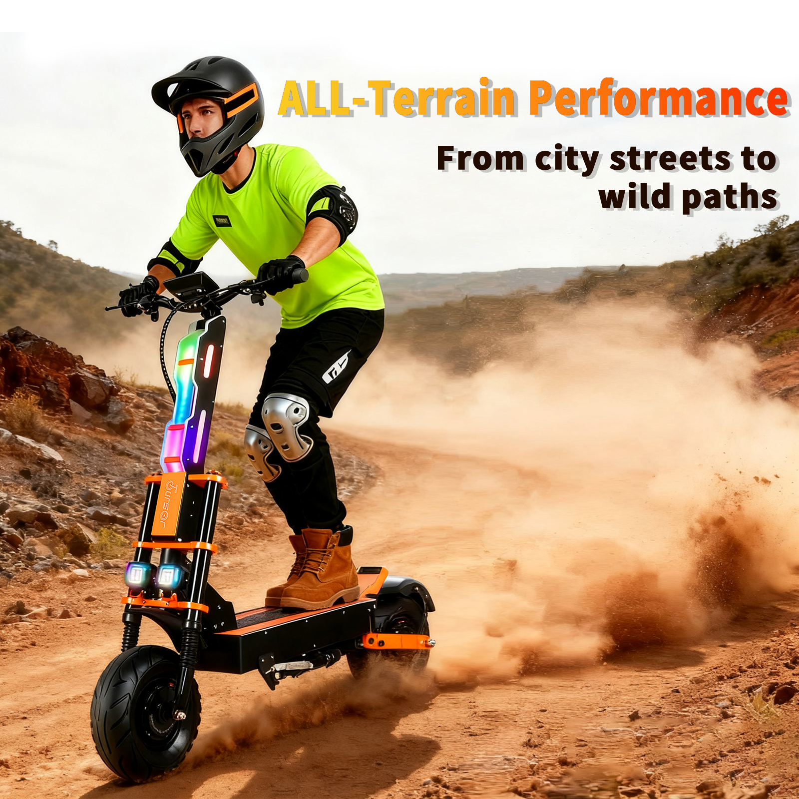 TOURSOR X8P Electric Scooter 60V 38Ah 10000W Dual Power 60MPH with LCD Lights