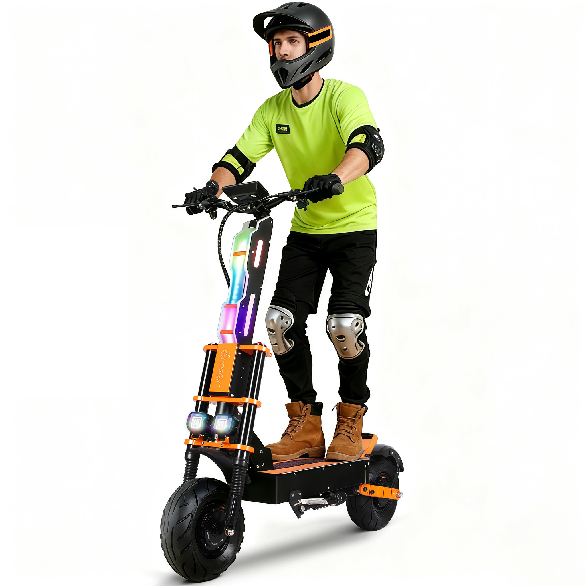 TOURSOR X8P Electric Scooter 60V 38Ah 10000W Dual Power 60MPH with LCD Lights
