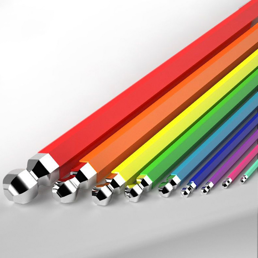Portable Colorful Hex Key Wrench