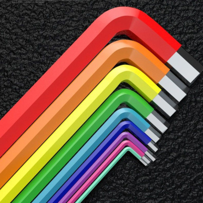 Portable Colorful Hex Key Wrench