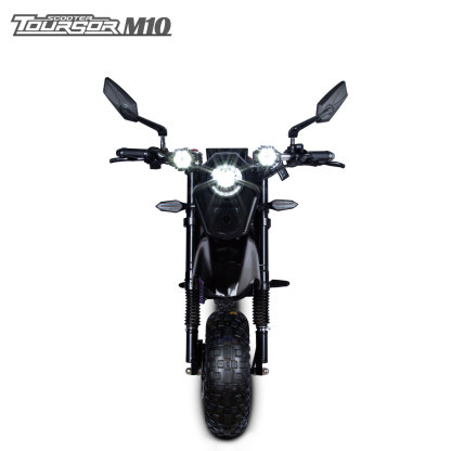  TOURSOR M10-72V 50AH Adult Electric Motorcycle Top speed 62 MPH Distance traveled 93 Miles