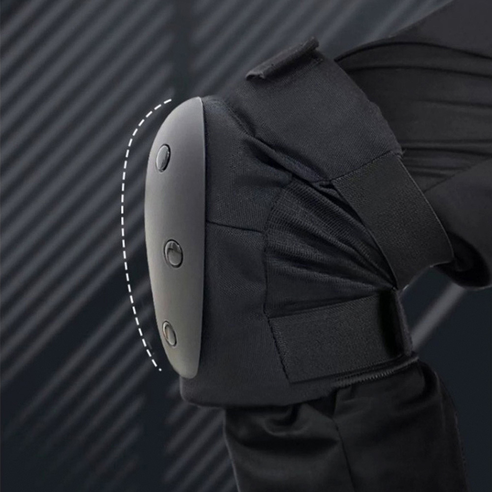 This universal lightweight cycling protective gear features quick-drying fabric with excellent moisture-wicking properties to keep you comfortable and cool. The thickened EVA cushioning pads provide exceptional shock absorption, while the high-quality PP 