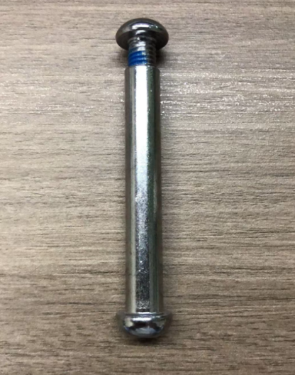 Folding bracket fixing screw