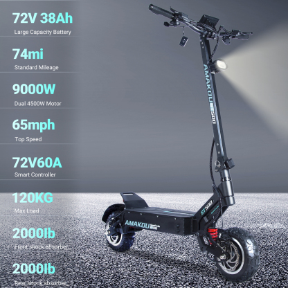 Amakou Speed Turbo ST500 11 Inch Electric Scooter