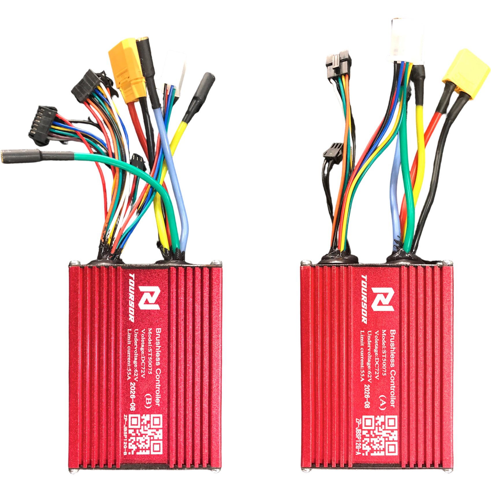 Front‑Rear AB Dual‑Motor Controller 72V (Compatible with X7B Display)