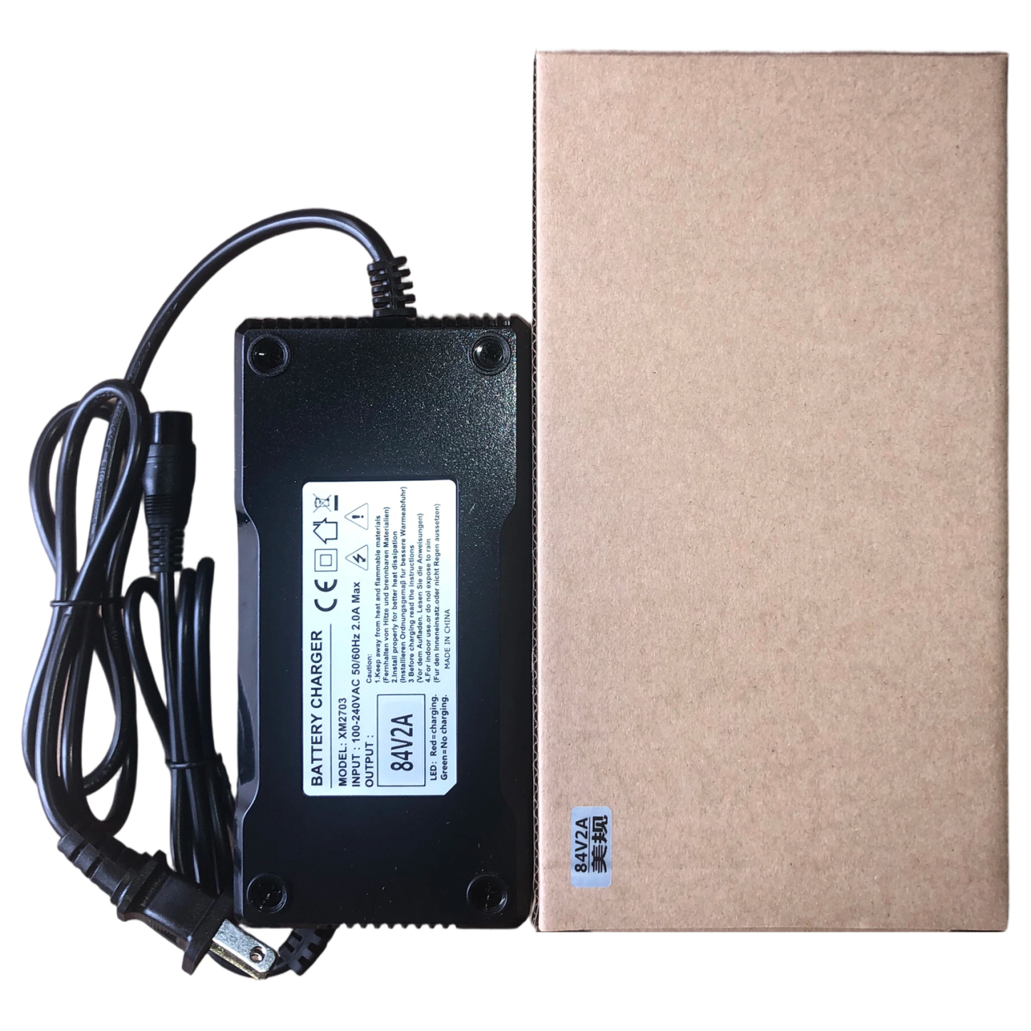 Toursor Electric Scooter Charger for 52V / 60V / 72V Lithium Battery