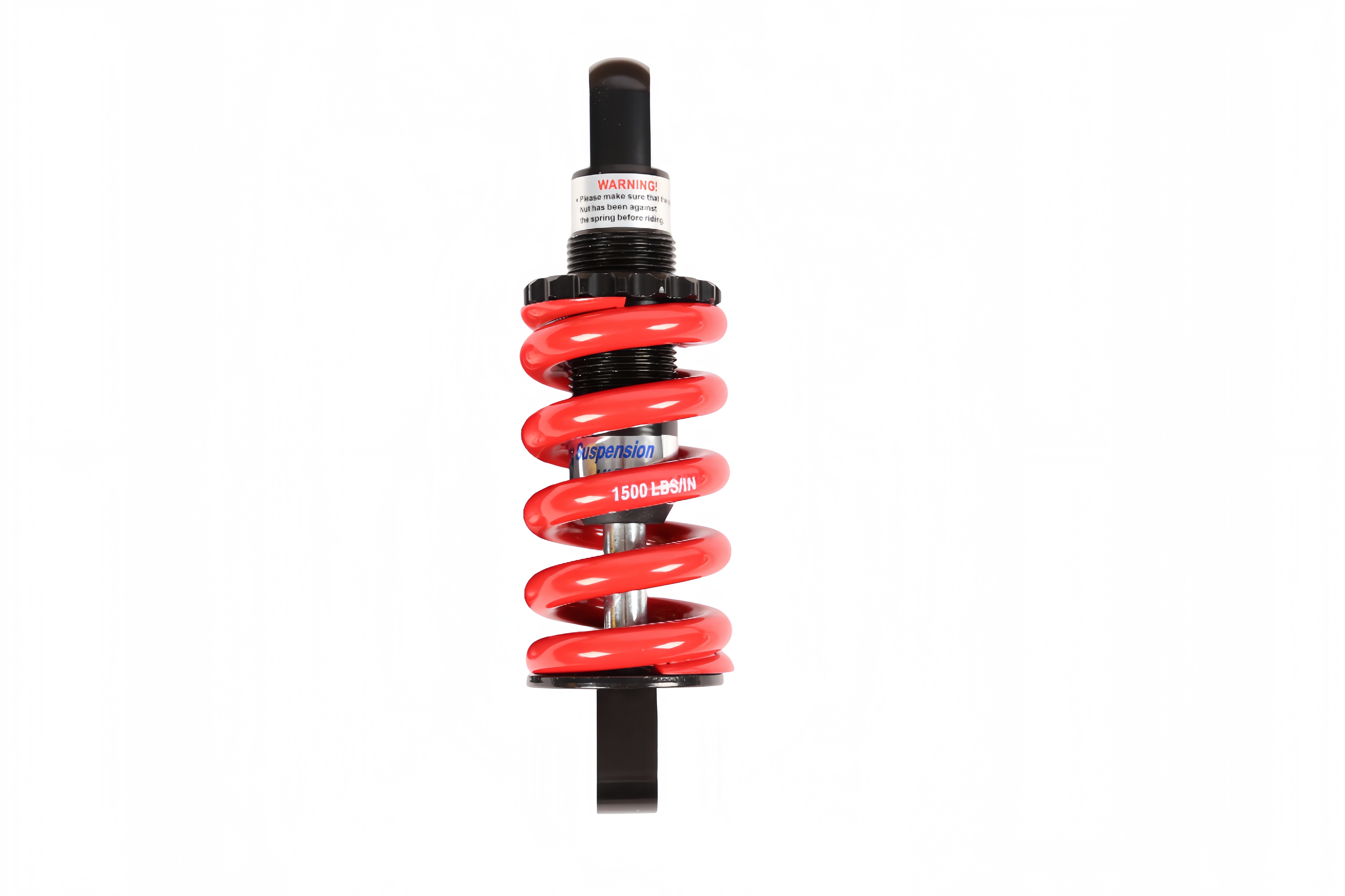 Red spring shock 1500 lbs 