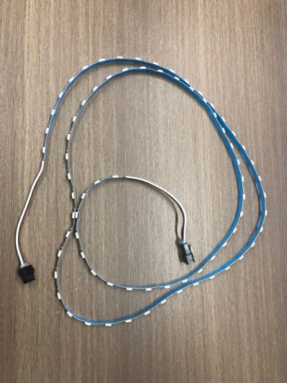 Toursor X13/X14 Acrylic Foot Pedal Light Strip