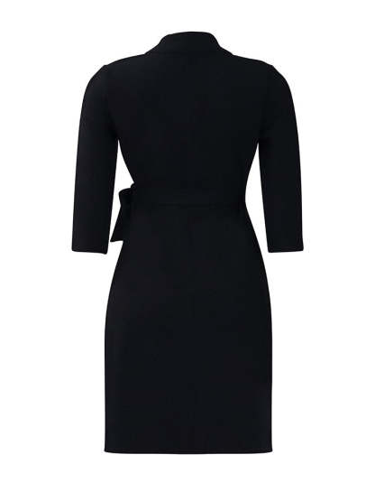 Tie Waist Pleated Midi Dress