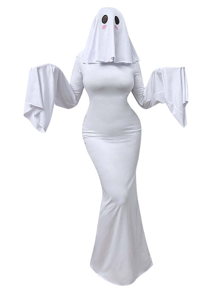 Halloween Costume Ghost Cosplay Dress