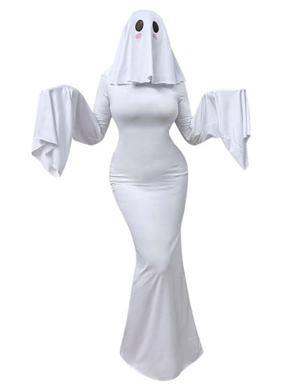 Halloween Costume Ghost Cosplay Dress