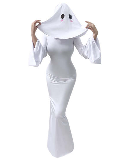 Halloween Costume Ghost Cosplay Dress