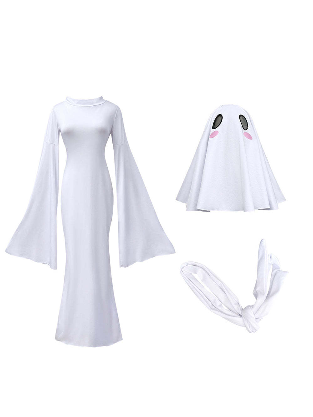 Halloween Costume Ghost Cosplay Dress