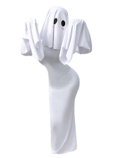 Halloween Costume Ghost Cosplay Dress