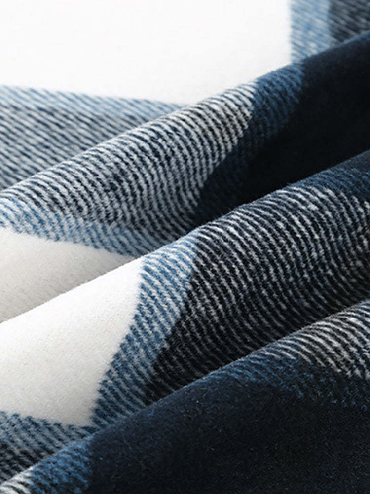 Patch Pocket Plaid Shirts